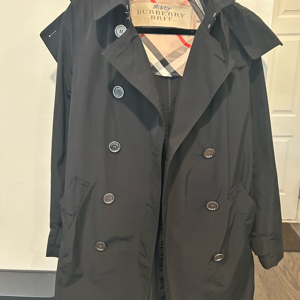 Burberry Brit Beige and Red Plaid Fabric